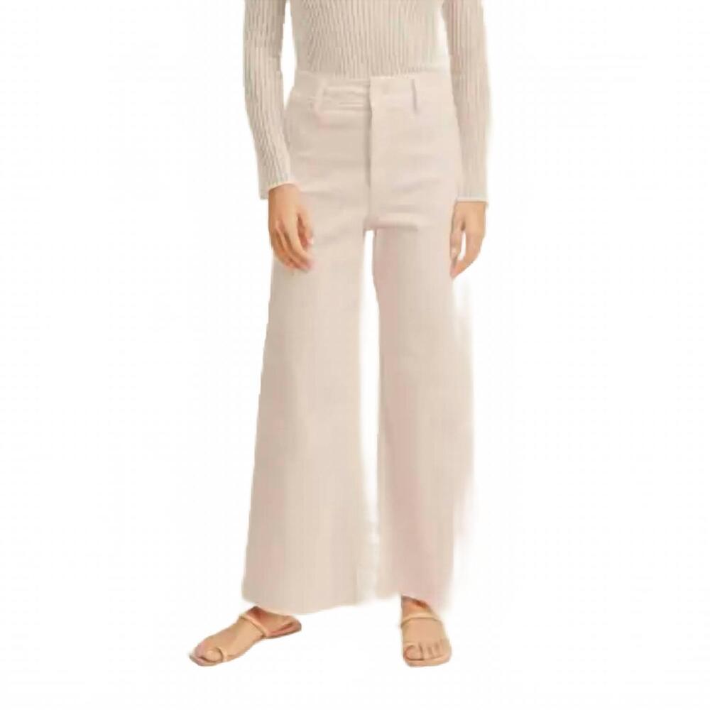 NEW MIOU MUSE straight wide leg denim pants in strawberry shake